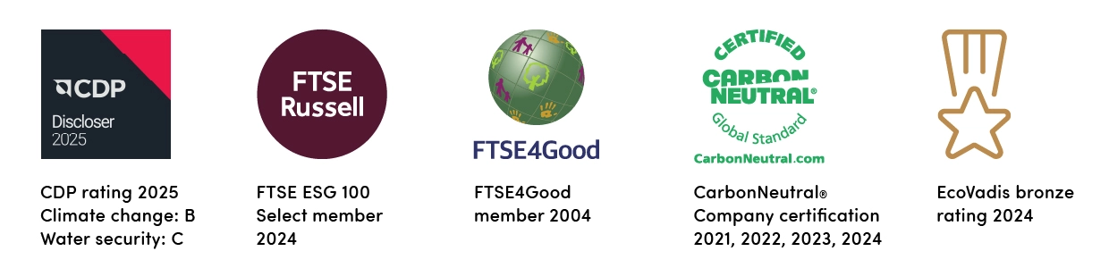 Sustainability recognition